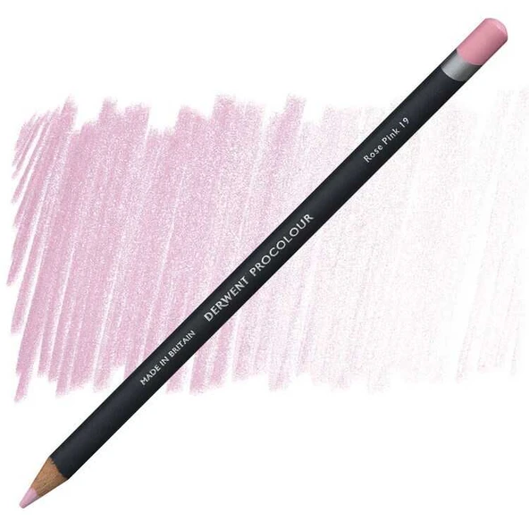 Derwent Procolour Kuru Boya Kalemi  19 Rose Pink ürün görseli
