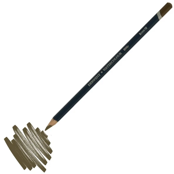 Derwent Watercolour Sulandırılabilir Boya Kalemi  Bronze