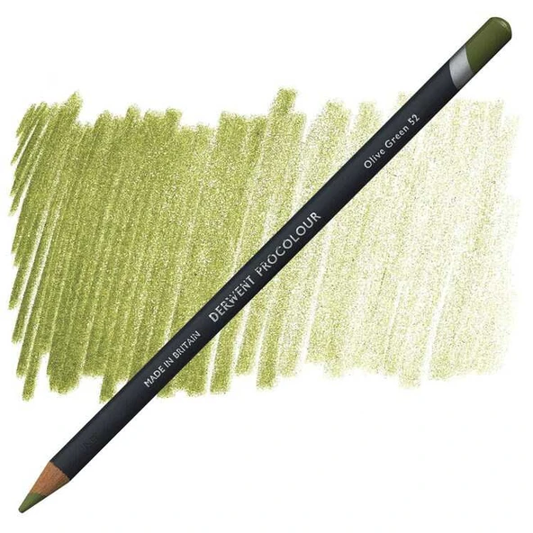 Derwent Procolour Kuru Boya Kalemi  52 Olıve Green
