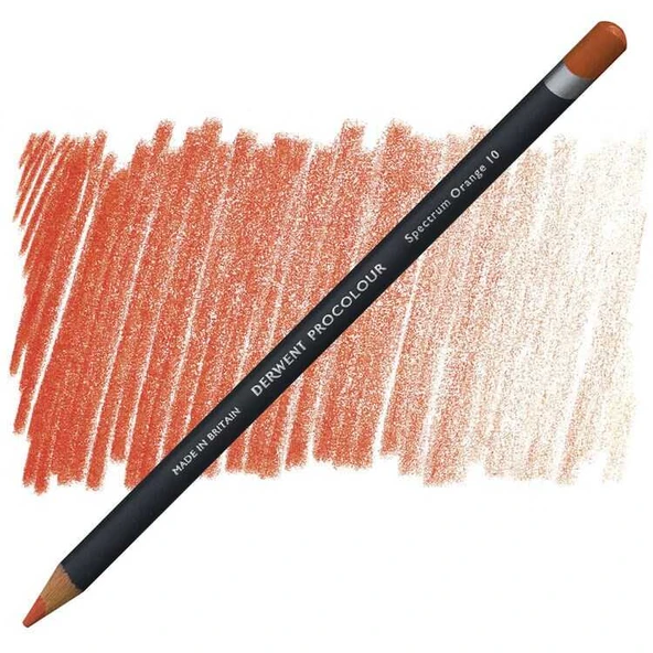 Derwent Procolour Kuru Boya Kalemi  10 Spectrum Orange