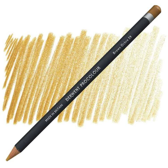 Derwent Procolour Kuru Boya Kalemi  59 Brown Ochre ürün görseli