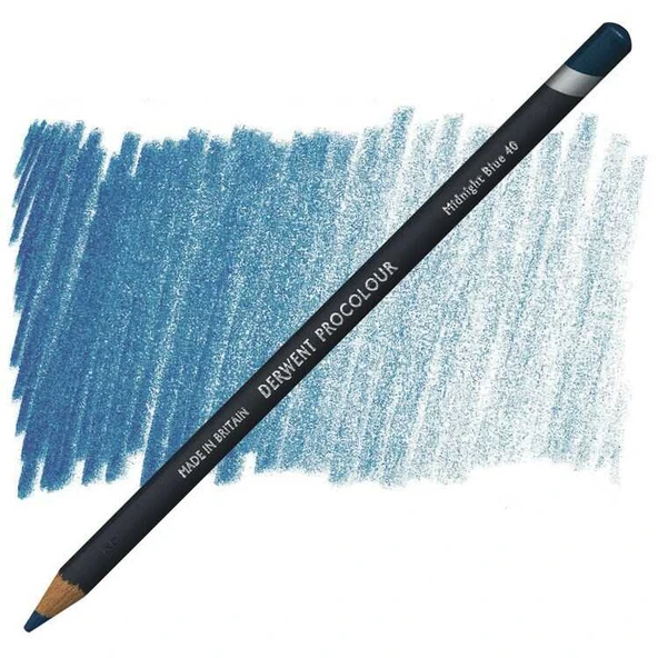 Derwent Procolour Kuru Boya Kalemi  40 Mıdnıght Blue