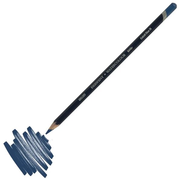 Derwent Watercolour Sulandırılabilir Boya Kalemi Cobalt Blue