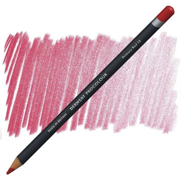 Derwent Procolour Kuru Boya Kalemi  12 Primary Red ürün görseli