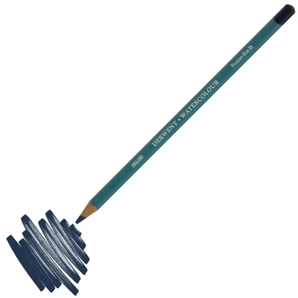 Derwent Watercolour Sulandırılabilir Boya Kalemi  Prussian Blue
