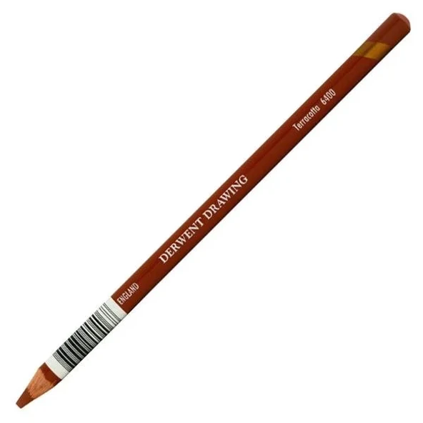 Derwent Drawing Yağlı Boya Kalemi Terracotta (6400) ürün görseli