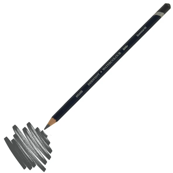 Derwent Watercolour Sulandırılabilir Boya Kalemi  Gunmetal