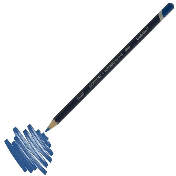 Derwent Watercolour Sulandırılabilir Boya Kalemi  Oriental Blue