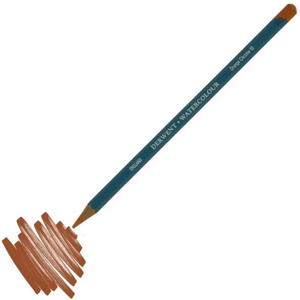 Derwent Watercolour Sulandırılabilir Boya Kalemi  Orange Chrome