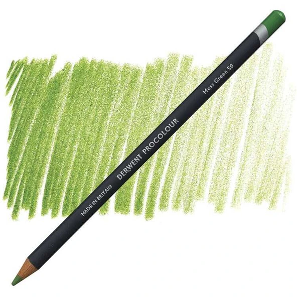 Derwent Procolour Kuru Boya Kalemi  50 Moss Green ürün görseli