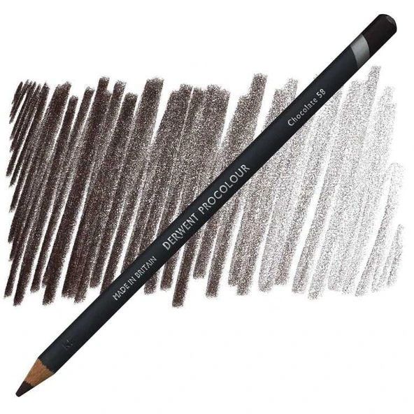Derwent Procolour Kuru Boya Kalemi  58 Chocolate