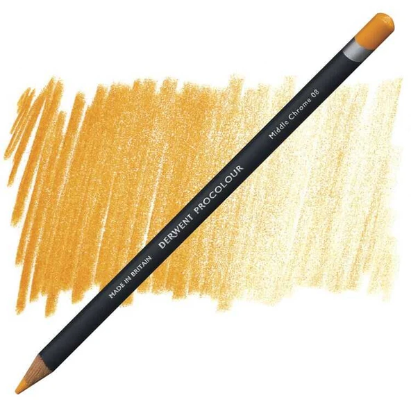 Derwent Procolour Kuru Boya Kalemi  08 Middle Chrome