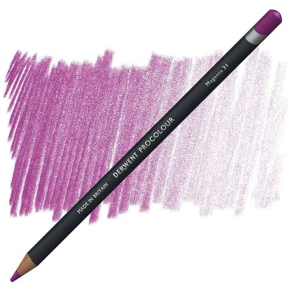 Derwent Procolour Kuru Boya Kalemi  21 Magenta ürün görseli 1
