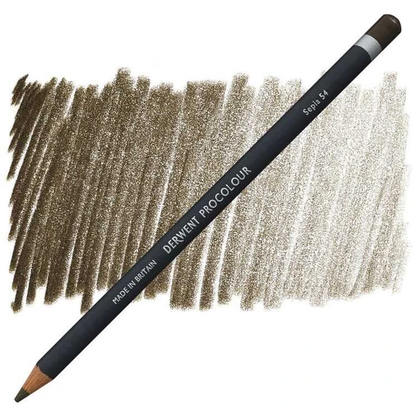 Derwent Procolour Kuru Boya Kalemi  54 Sepıa