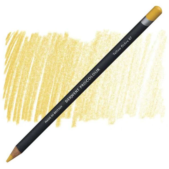 Derwent Procolour Kuru Boya Kalemi  07 Yellow Ochre ürün görseli