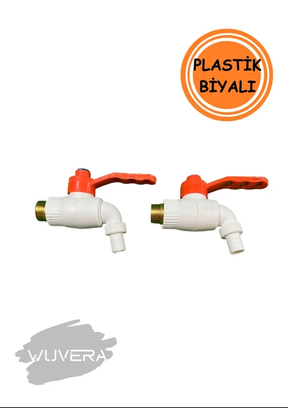 Wuvera Plastik Bilyalı Bahçe Musluğu – Dayanıklı ve Pratik Su Kontrol Çözümü - 3