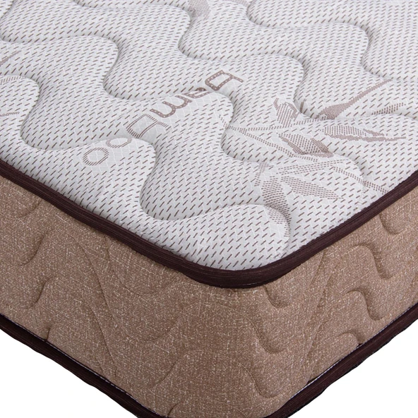 Homedius Bamboo Plus Full Ortopedik Yatak Beyaz 100x200 - 4