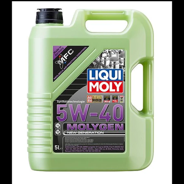 Liqui Moly Molygen New Generation 5W-40 5 L - 1