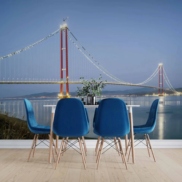 Çanakkale Köprüsü Manzaralı Duvar Kağıdı - Resim 6