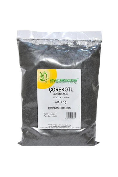 Baharatçılık Çörekotu Öğütülmüş 1 Kg Kiloluk Çörek Otu