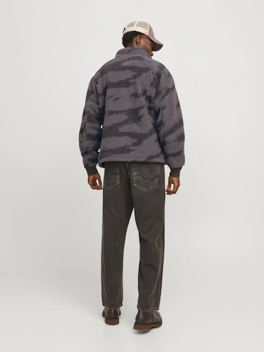 Jack Jones Erkek Pavement Gri Tedy Mont 122677528 - 2