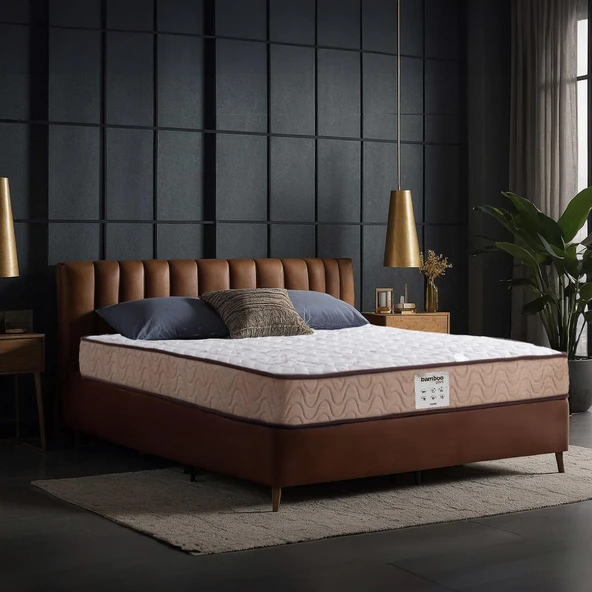 Homedius Bamboo Plus Full Ortopedik Yatak Beyaz 100x200 - 11