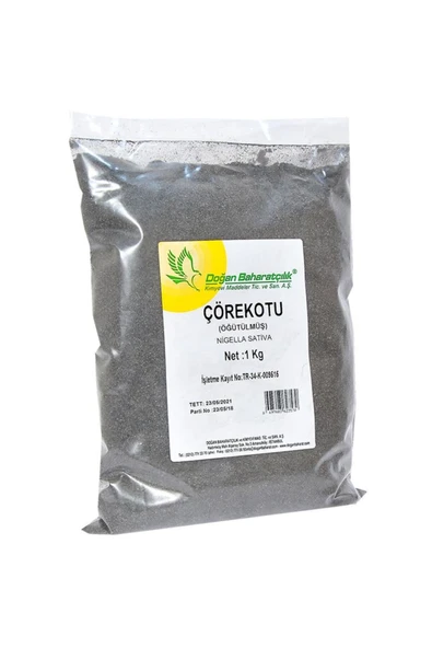 Baharatçılık Çörekotu Öğütülmüş 1 Kg Kiloluk Çörek Otu - 2
