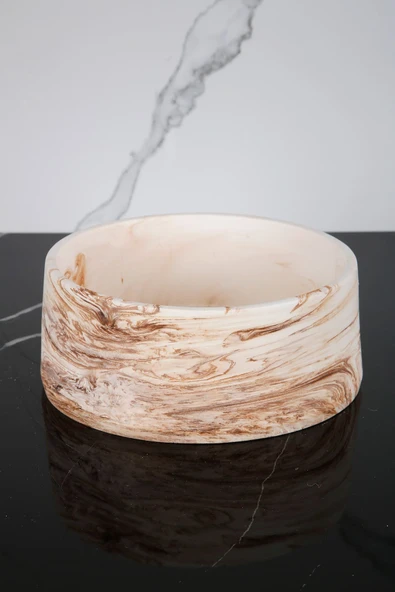 Beton Havluluk Banyo Tuvalet Wc Çok Amaçlı Düzenleyici Tabak 20 Cm - Resim 2