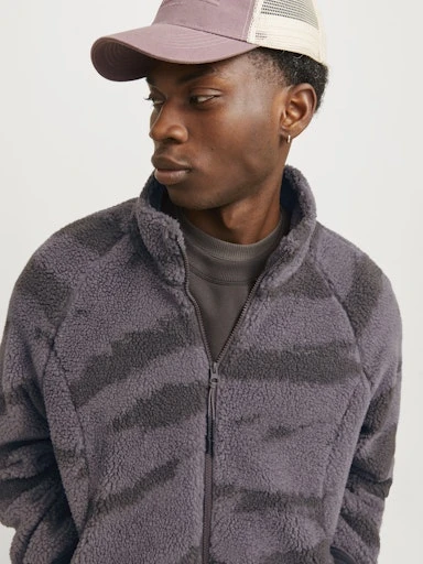 Jack Jones Erkek Pavement Gri Tedy Mont 122677528 - 4