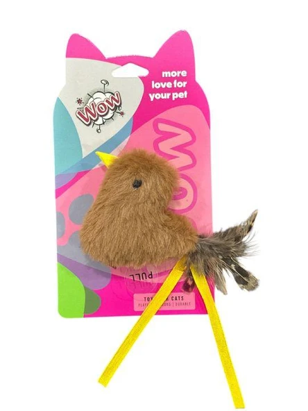 Wow Kedi Oyuncak Kırpık Kuş Sesli - 2