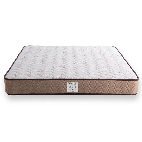 Homedius Bamboo Plus Full Ortopedik Yatak  Beyaz 90x190 - 4