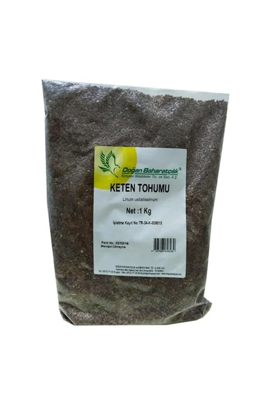 Baharatçılık Tane Keten Tohumu 1kg Doğal Saf Ekonomik Boy - 4