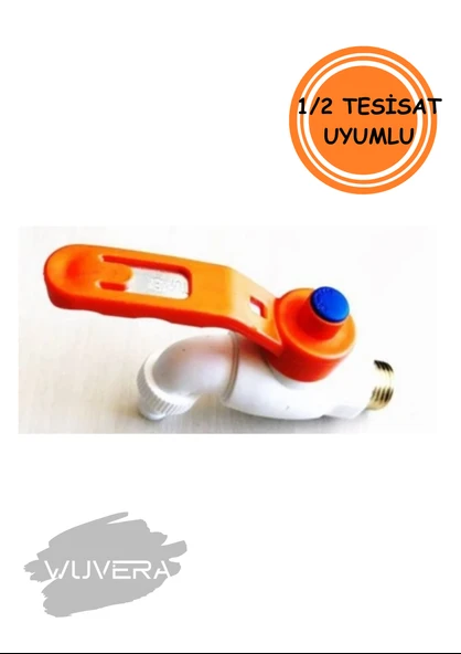 Wuvera Plastik Bilyalı Bahçe Musluğu – Dayanıklı ve Pratik Su Kontrol Çözümü - 4