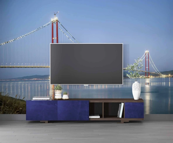 Çanakkale Köprüsü Manzaralı Duvar Kağıdı - Resim 4