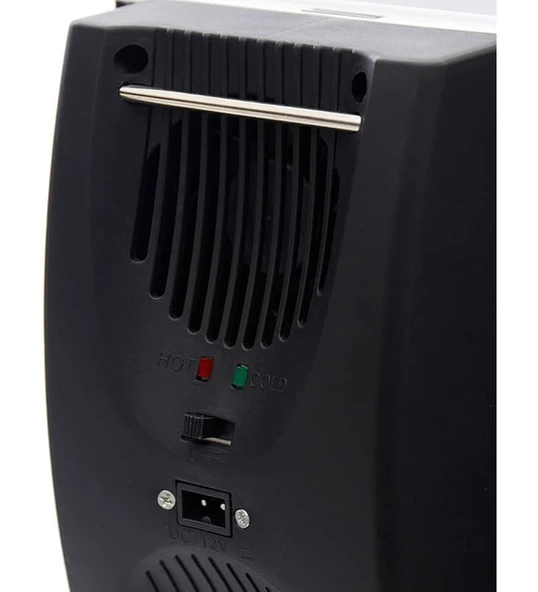 Oto Buzdolabı 12V 6 Lt Siyah - 5