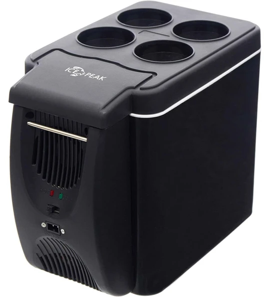 Oto Buzdolabı 12V 6 Lt Siyah - 2