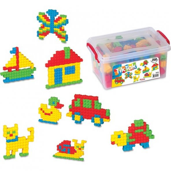 Tiktak Küçük Box (250 Parça) Eğitici Akıl Oyunu
