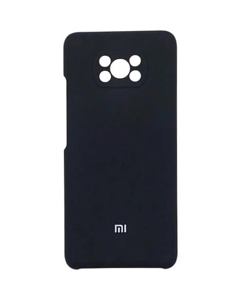 Pocophone X3 Orijinal Silikon Kılıf Siyah (Pocophone Türkiye Garantili)