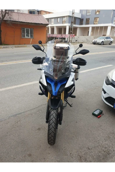 MOTOCAM Voge DSX 525 Siperlik Ön Cam 2023 2024 Model 56cm Şeffaf Renkli 4mm