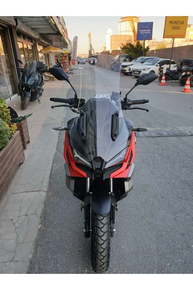 MOTOCAM Voge SR1 ADV Siperlik Ön Cam 2023 2024 Model 71cm Şeffaf Renkli 4mm