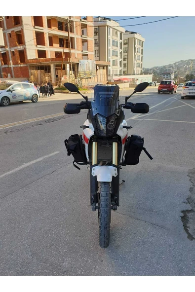 MOTOCAM Yamaha Tenere Rall 700 Siperlik Ön Cam 2019 2023 Model 39cm Şeffaf Renkli 4mm