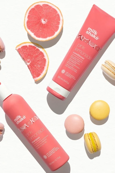 MİLKSHAKE milk_shake Pink Lemonade Saça Geçici Pembe Tonlar Katan Şampuan 300 ml - 4