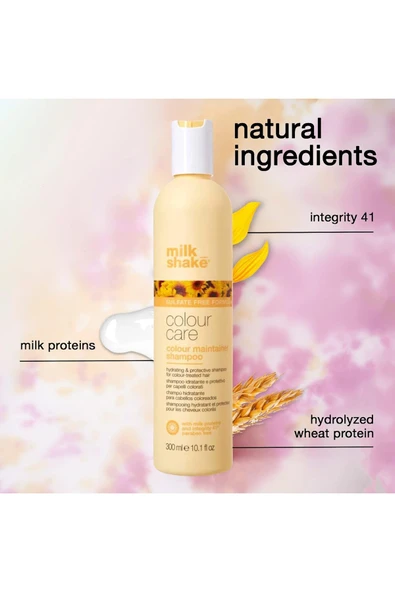 MİLKSHAKE Milk Shake Colour Maintainer (Boyalı Saçlar İçin) Shampoo 300 ml( SULFATE FREE) 8032274147725
