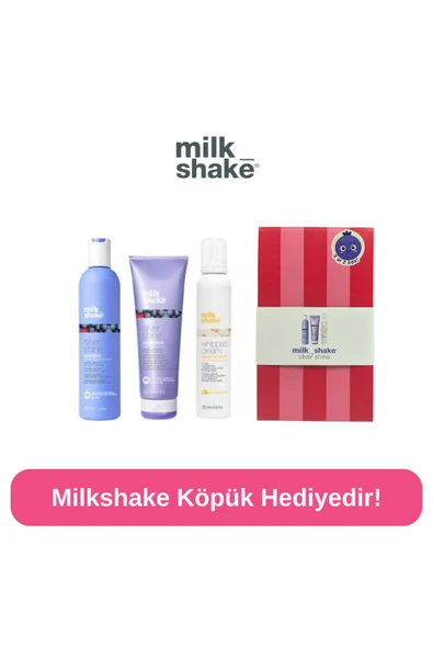MİLKSHAKE Silver Shine Set + Whipped Cream 3 Al 2 Öde