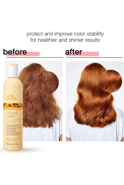 MİLKSHAKE Milk Shake Colour Maintainer (Boyalı Saçlar İçin) Shampoo 300 ml( SULFATE FREE) 8032274147725 - 2