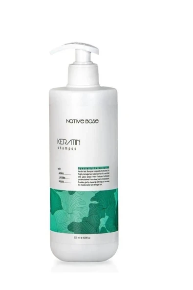 NATİVE BASE Keratin Şampuanı 500 Ml
