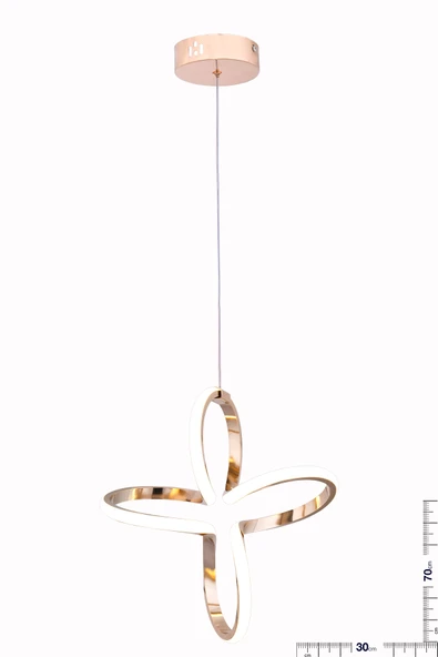 YONCA TEKLİ GOLD AVİZE - 2