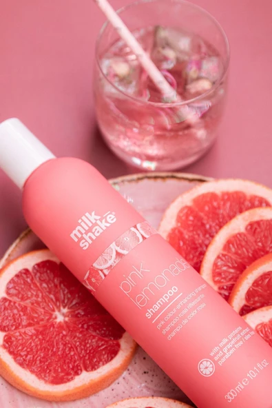 MİLKSHAKE milk_shake Pink Lemonade Saça Geçici Pembe Tonlar Katan Şampuan 300 ml - 2