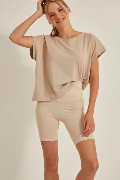 TEN MI Emay 3005 Soft Uzun Paçalı Boxer Korse - 8