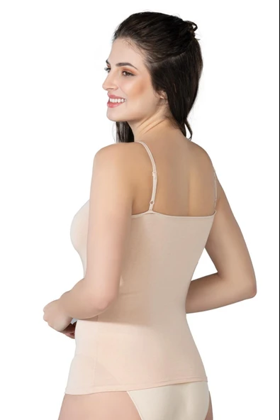 TEN MI Emay 1410 Modal Cotton İnce Askılı Atlet - 2